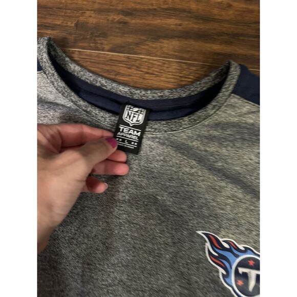NFL Team Apparel Tennessee Titans Long Sleeve Shirt Sz:L - Picture 4 of 5